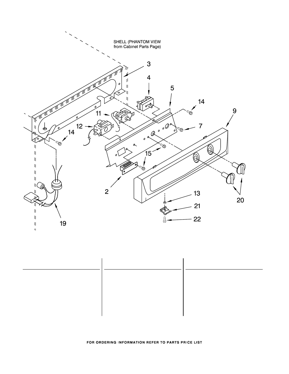 Escutcheon and control components | KITCHENAID KUIS185FWH1 User Manual | Page 6 / 8