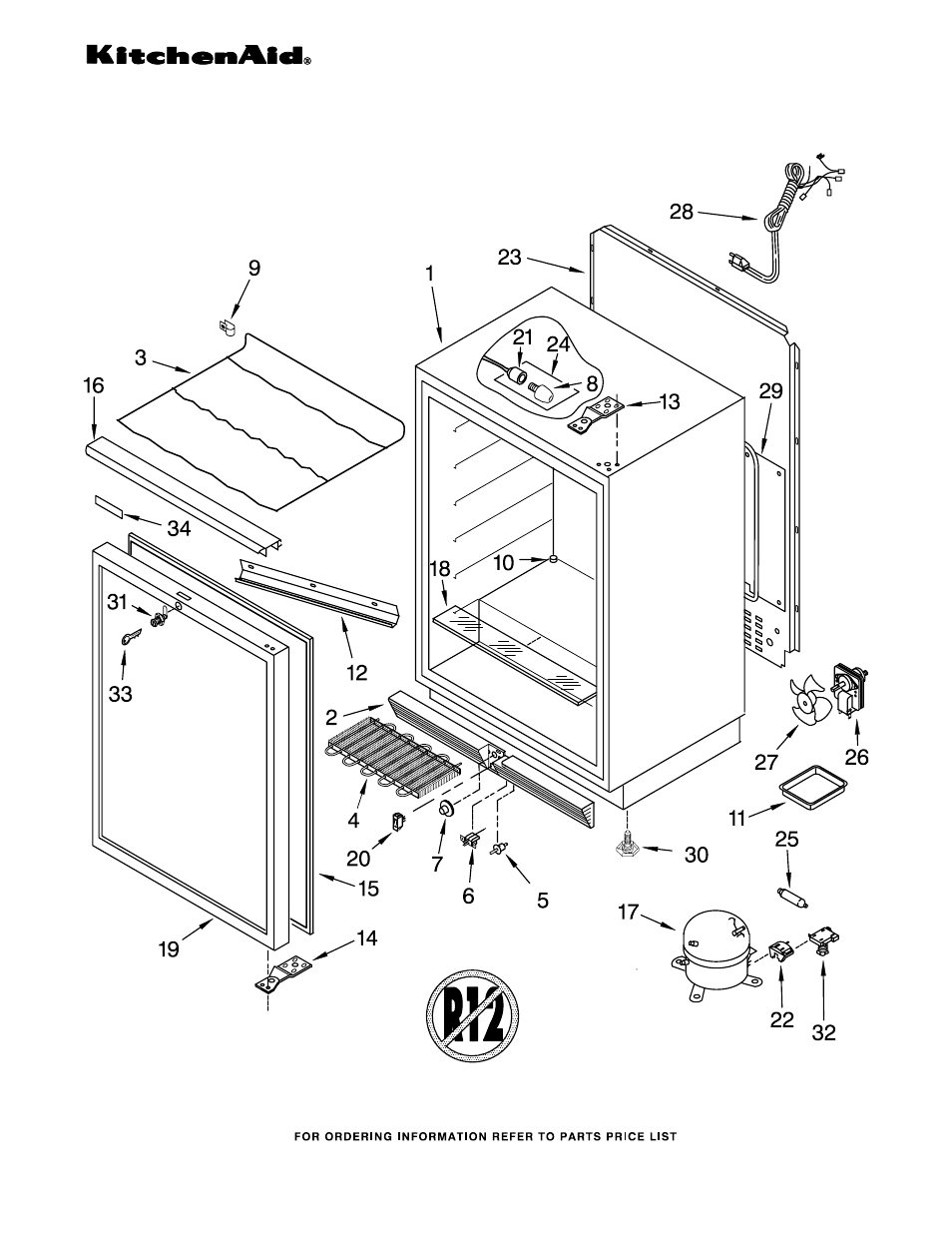 KITCHENAID KUWS246EBL02 User Manual | 2 pages