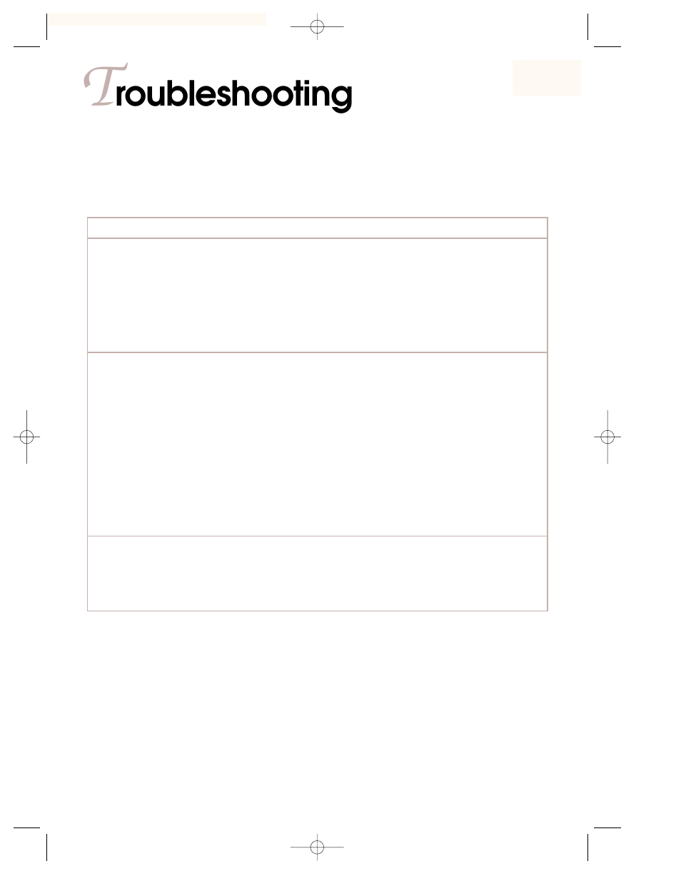 T roubleshooting, Roubleshooting | KITCHENAID 3828W5A0969 User Manual | Page 69 / 72