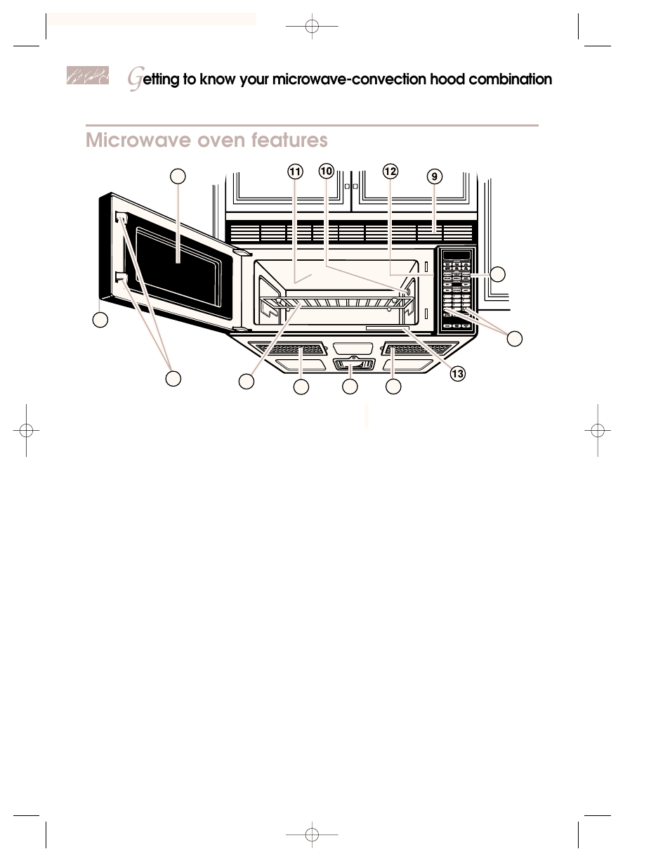 Microwave oven features | KITCHENAID 3828W5A0969 User Manual | Page 8 / 72