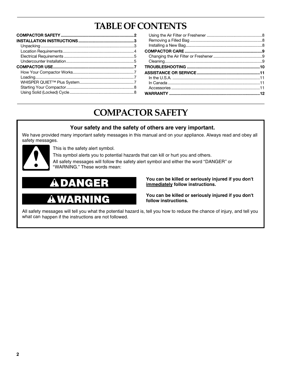 KITCHENAID 9871915B User Manual | Page 2 / 12