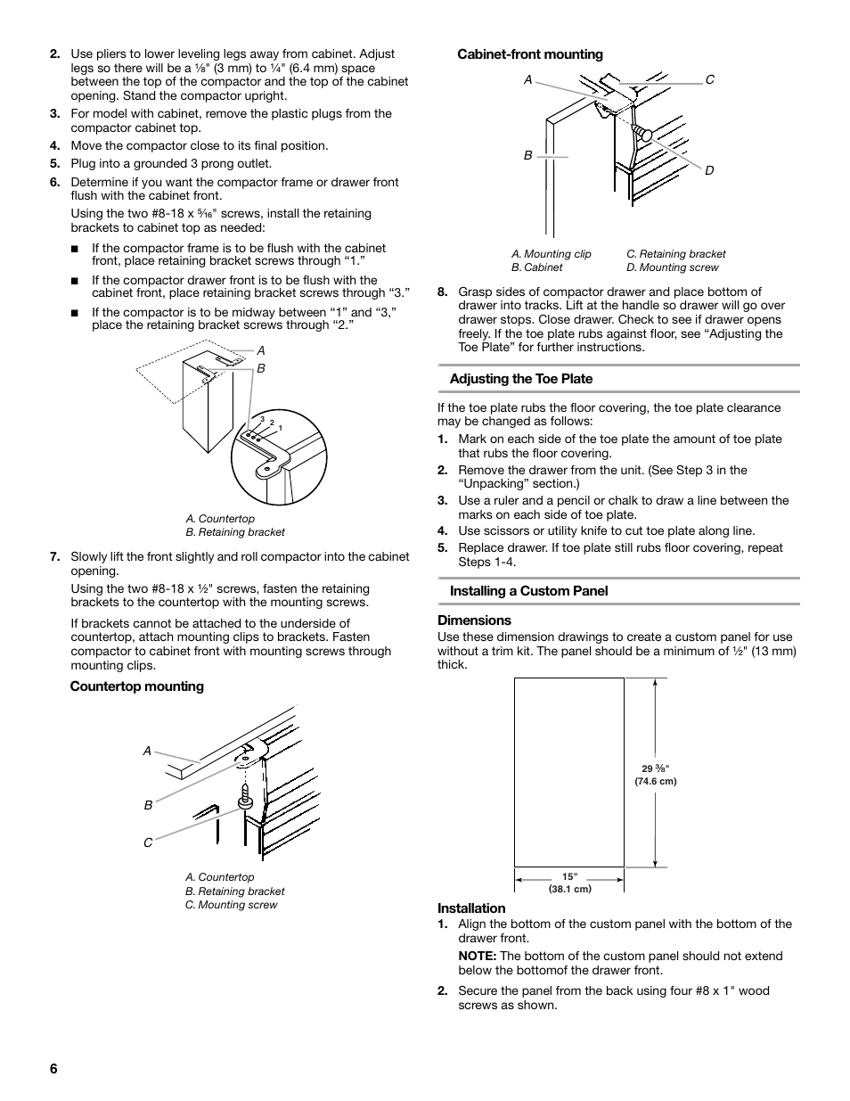 KITCHENAID 9871915B User Manual | Page 6 / 12