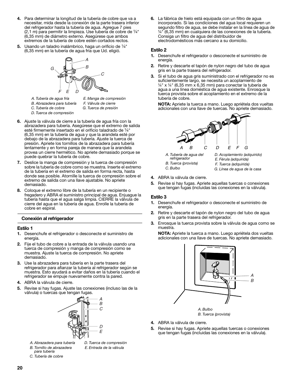 KITCHENAID W10206410A User Manual | Page 20 / 46