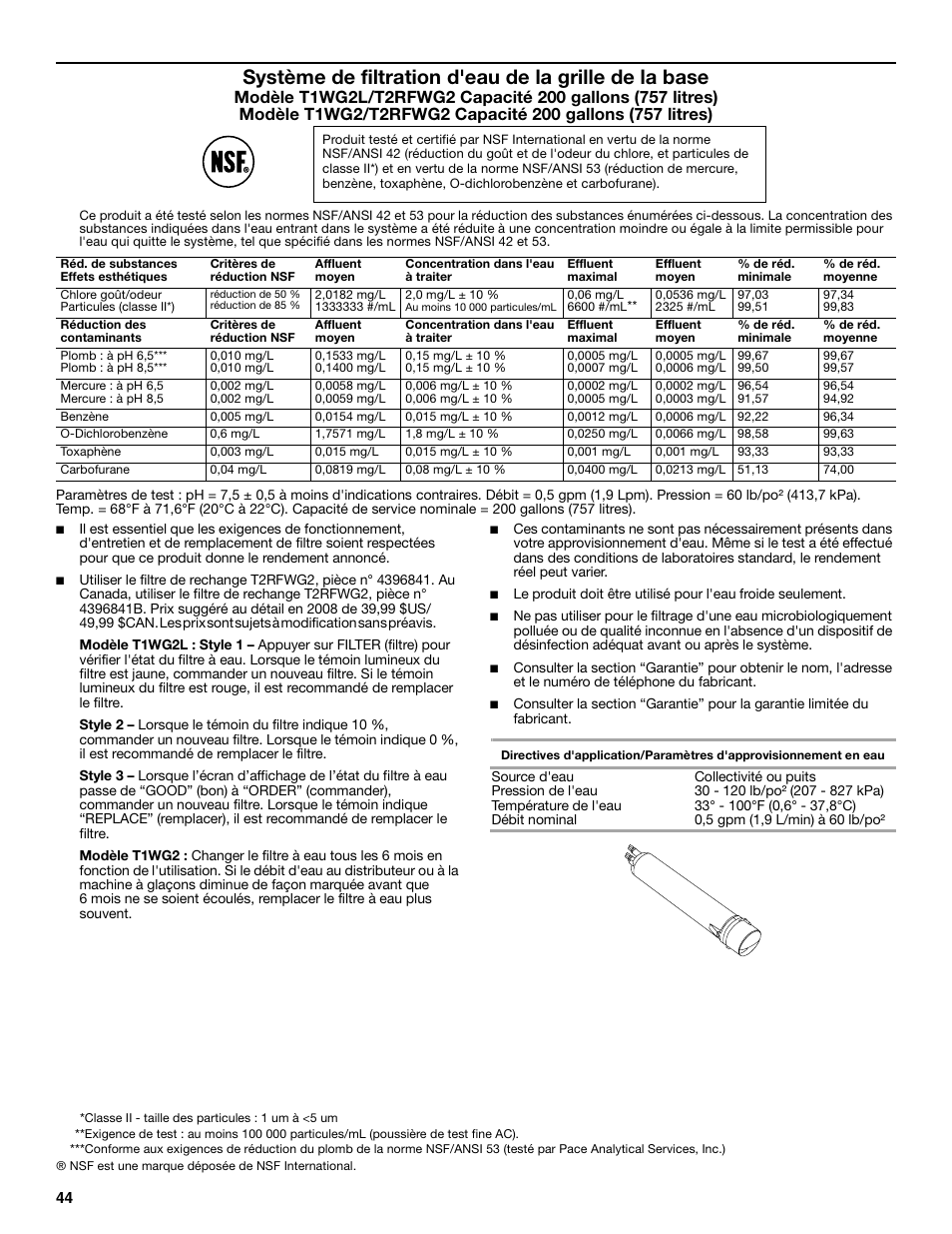 KITCHENAID W10206410A User Manual | Page 44 / 46