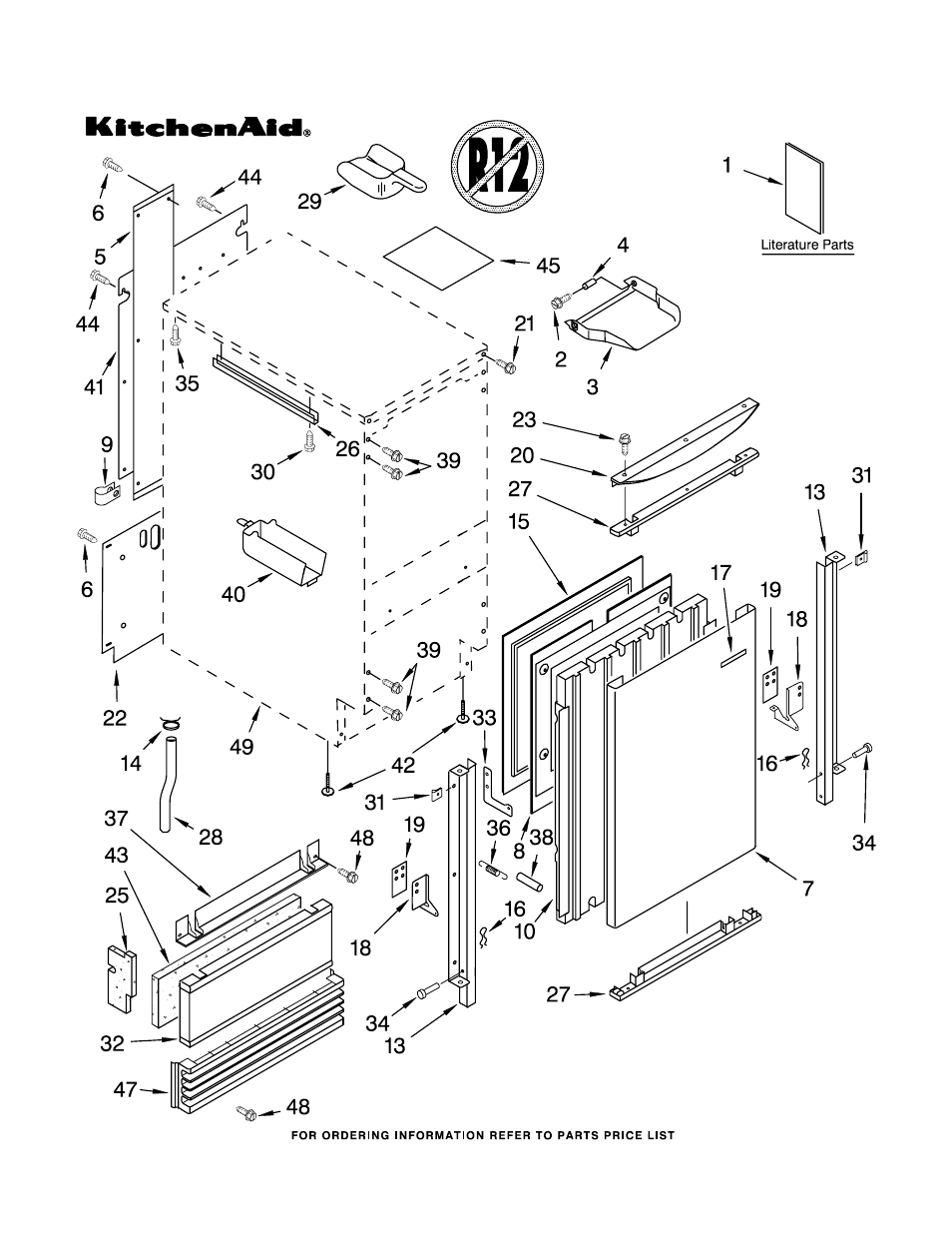 KITCHENAID KUIS185JBL1 User Manual | 8 pages