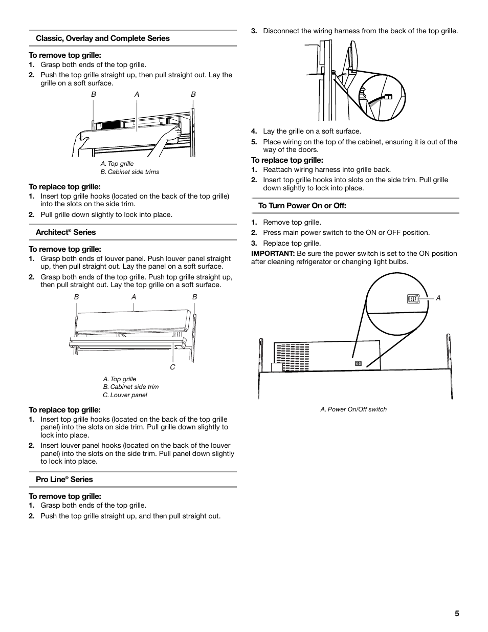 KITCHENAID WF-LC400V User Manual | Page 5 / 52