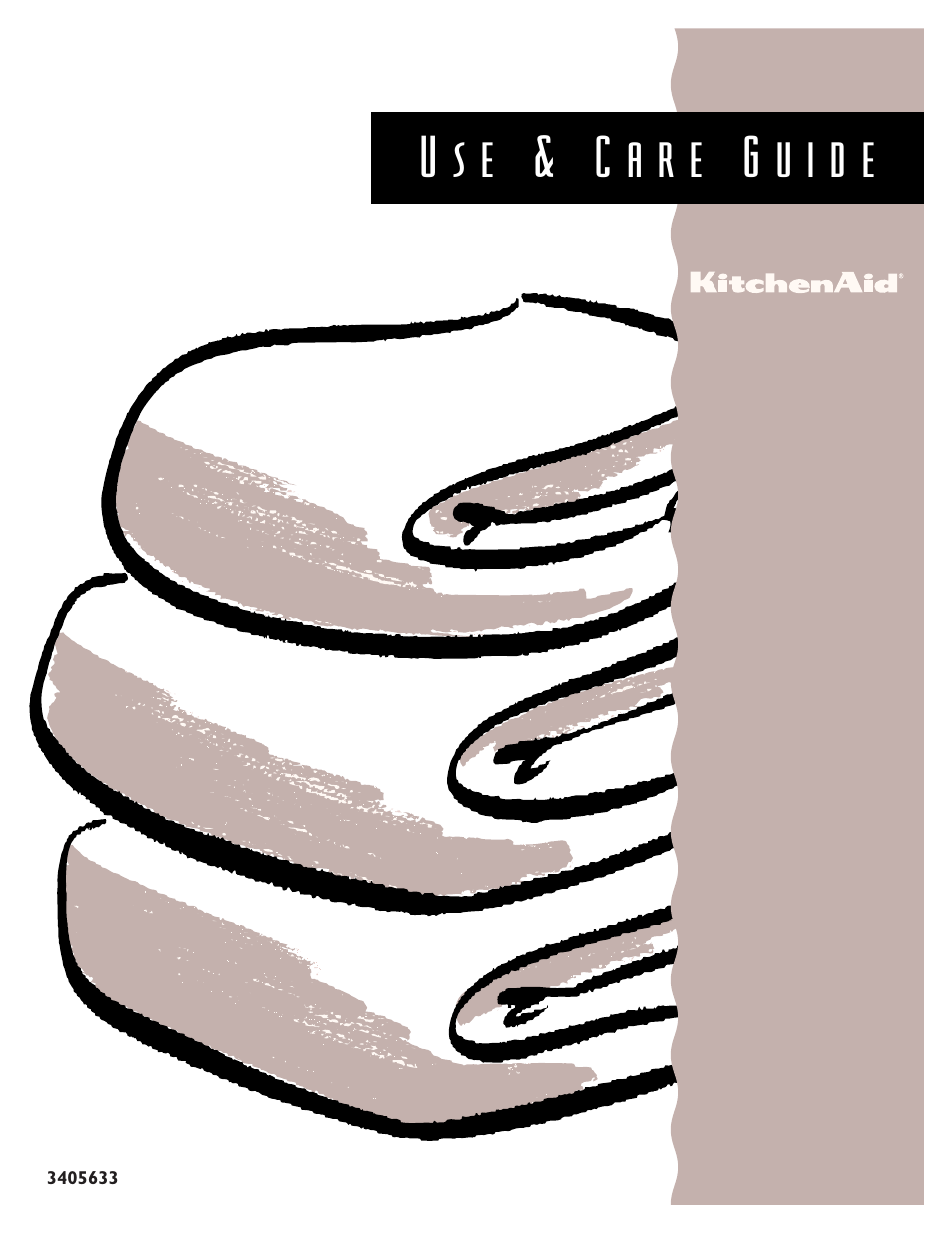 KITCHENAID 3405633 User Manual | 20 pages