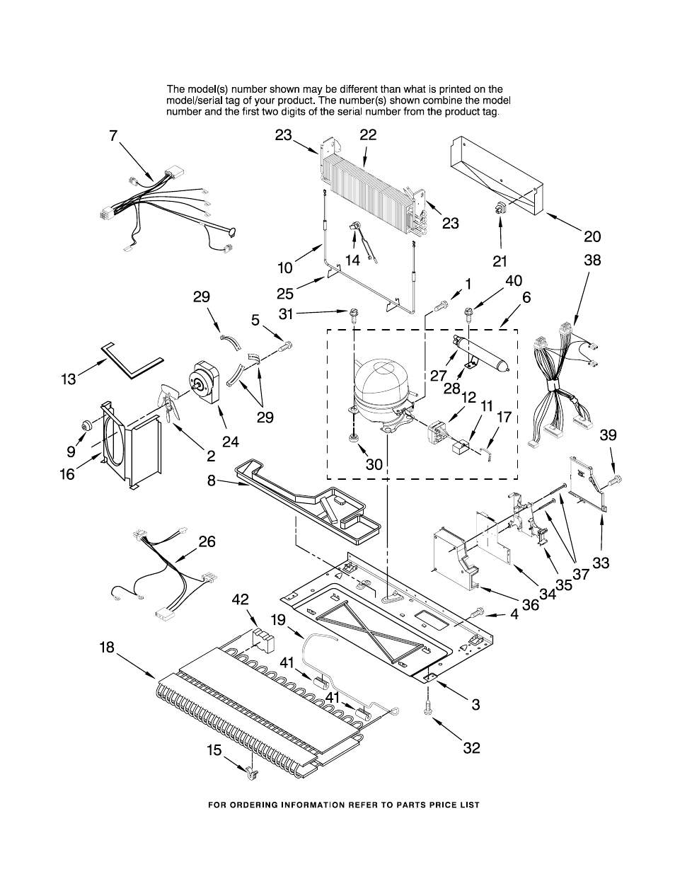 Unit, Unit parts | KITCHENAID KBFS20EVMS00 User Manual | Page 9 / 15