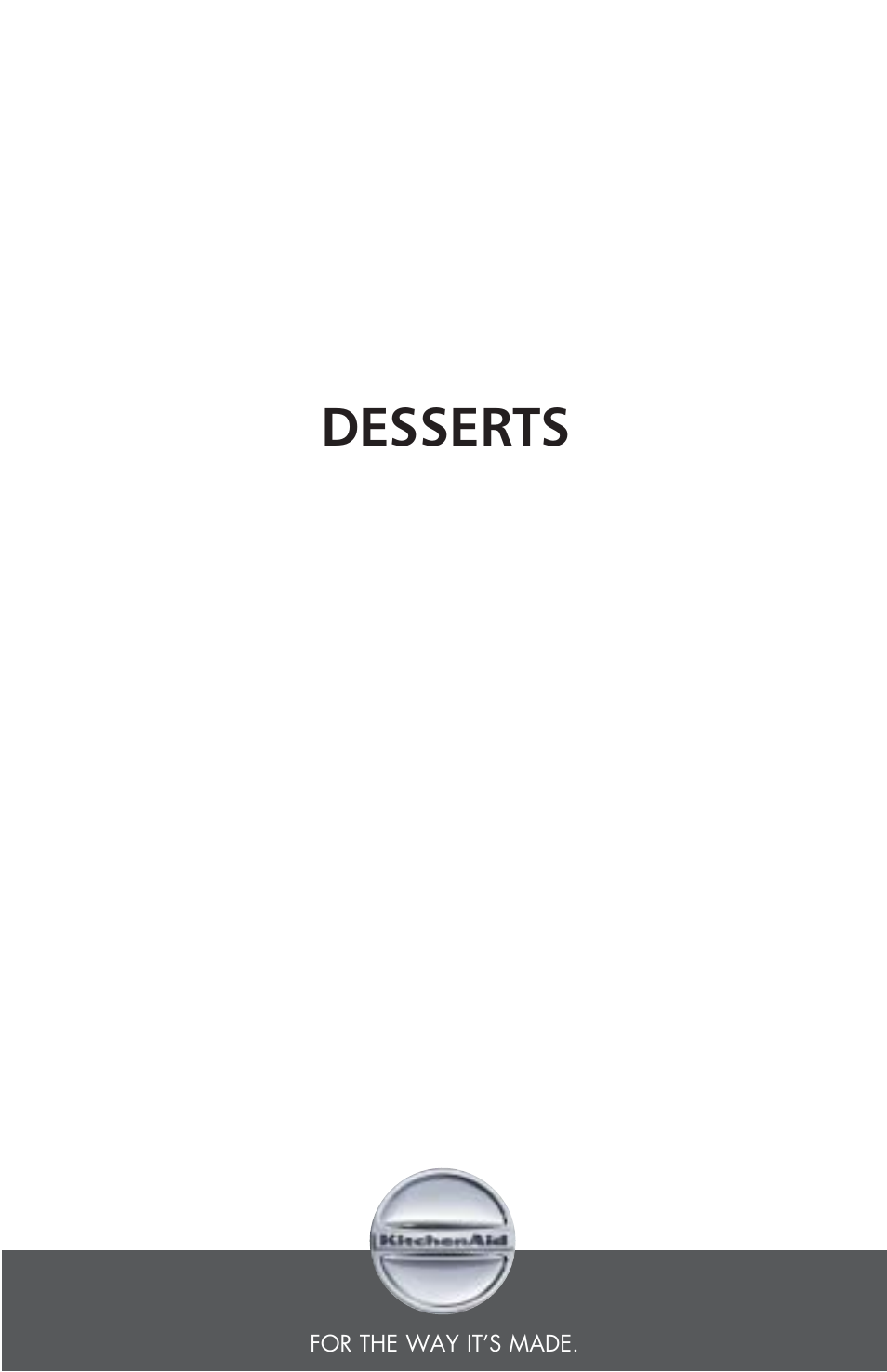 Desserts | KITCHENAID 670 User Manual | Page 81 / 92
