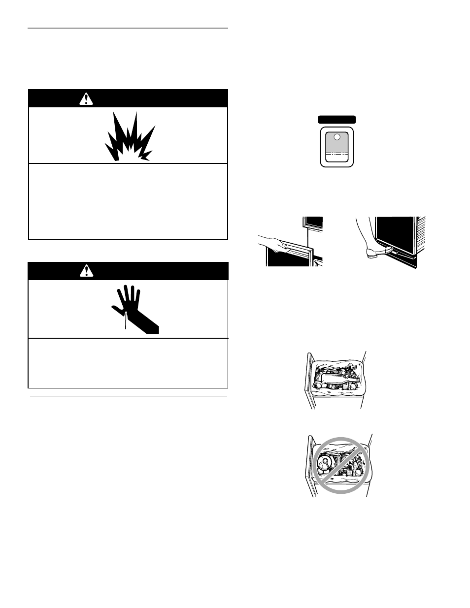 Using your compactor, Using the charcoal air filter, Wwarning | KITCHENAID KCCC151 User Manual | Page 10 / 16