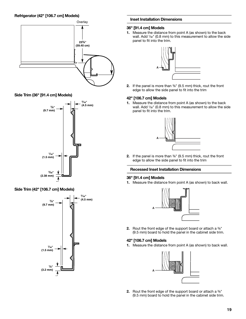 KITCHENAID Bottom-Mount Built-In Refrigerator User Manual | Page 19 / 84