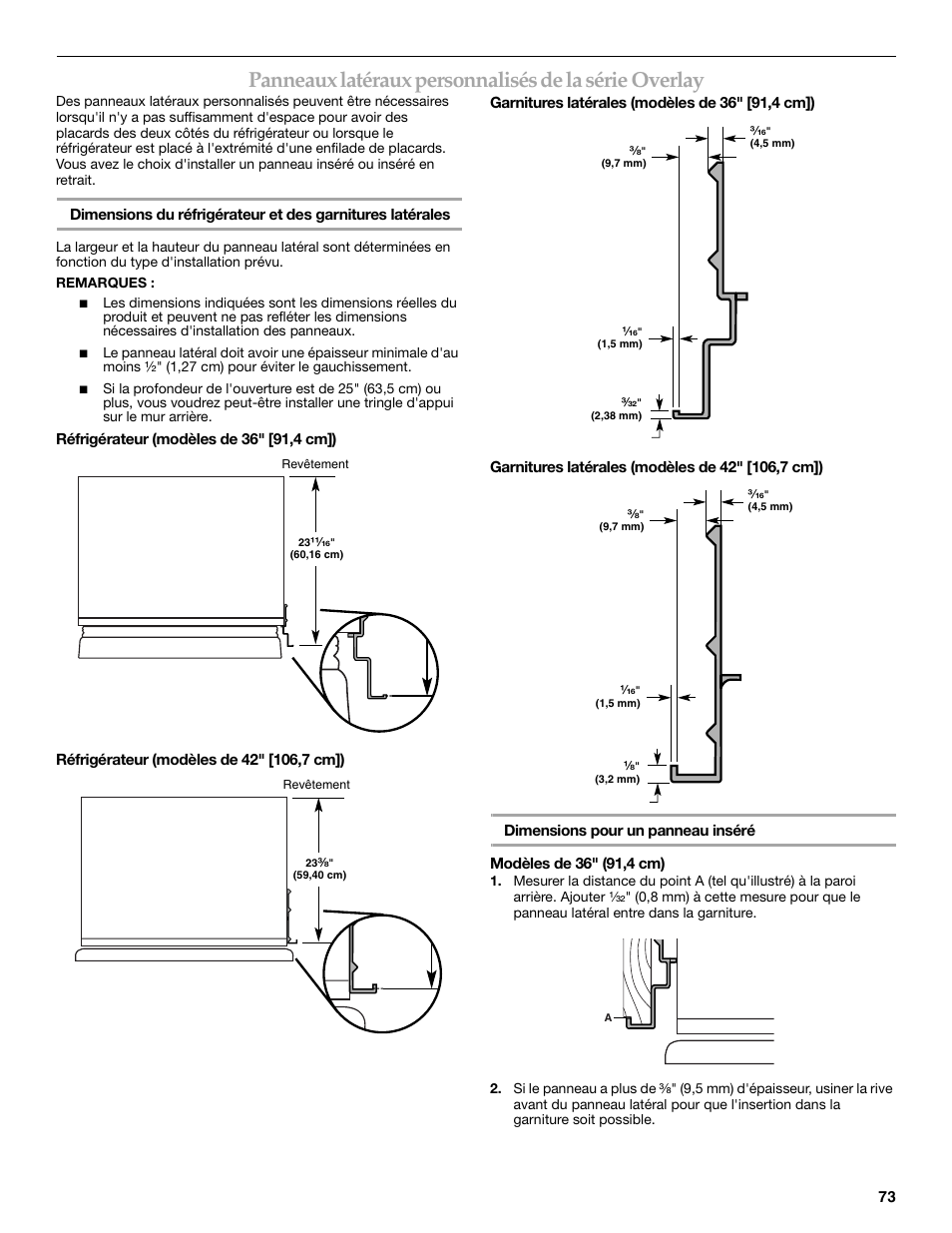 KITCHENAID Bottom-Mount Built-In Refrigerator User Manual | Page 73 / 84