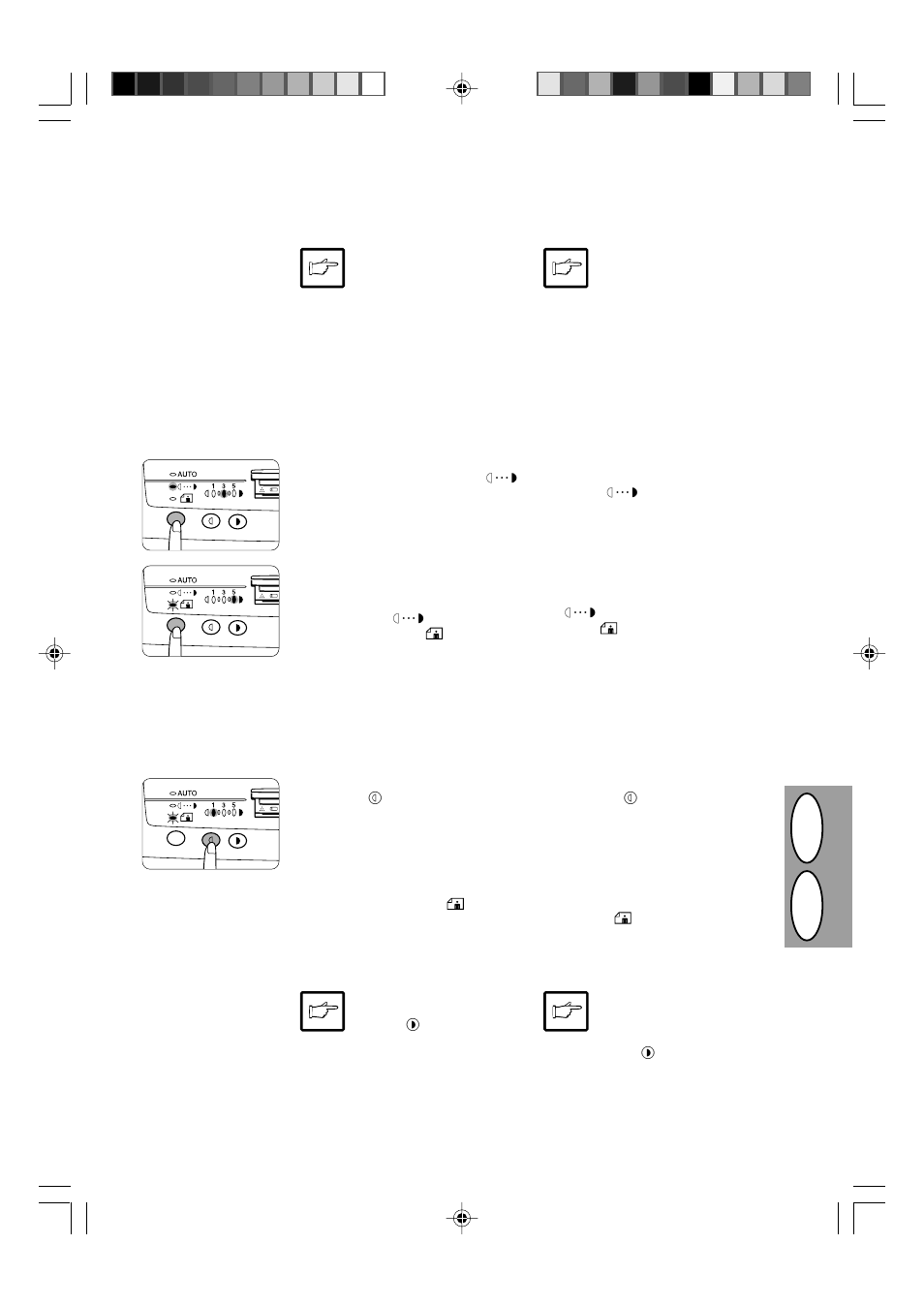 Dg b, Toner save mode tonersparmodus | Sharp AL-840-2 User Manual | Page 110 / 171