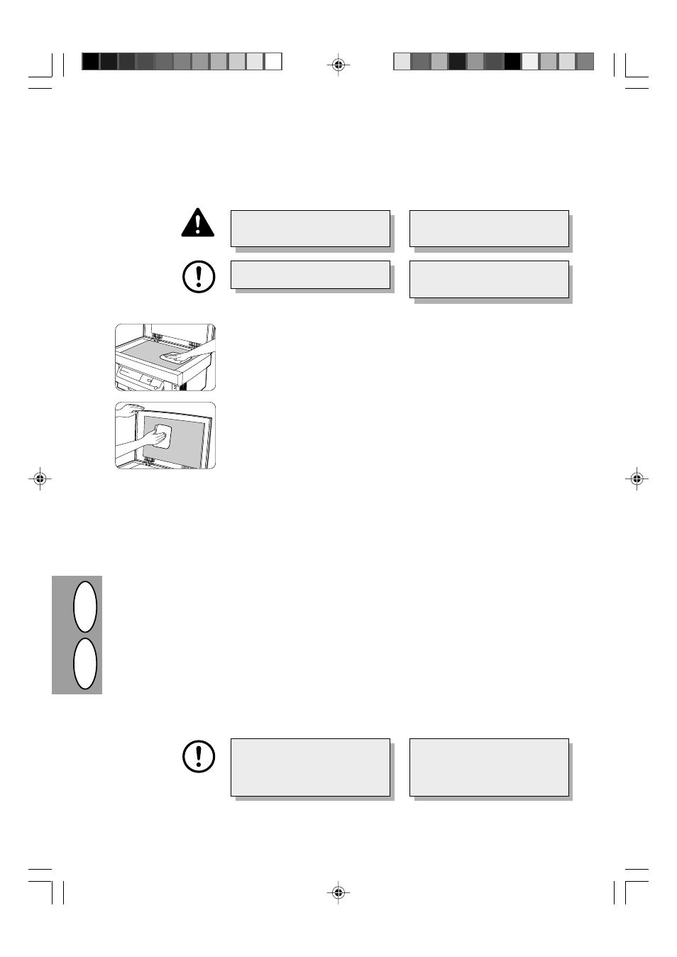 Dg b, User maintenance wartung | Sharp AL-840-2 User Manual | Page 115 / 171