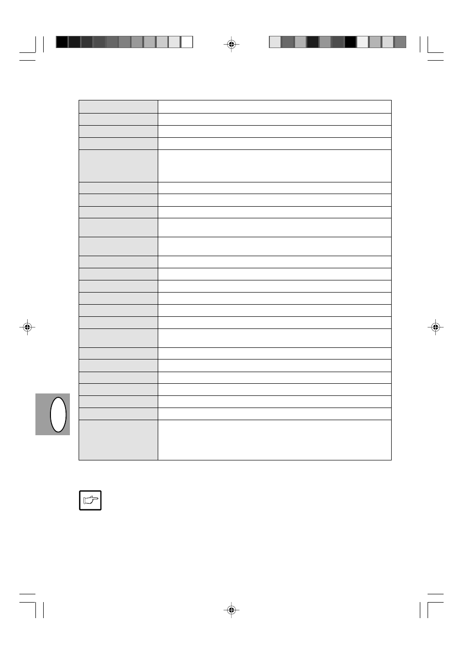 Dg b, Specifications | Sharp AL-840-2 User Manual | Page 127 / 171