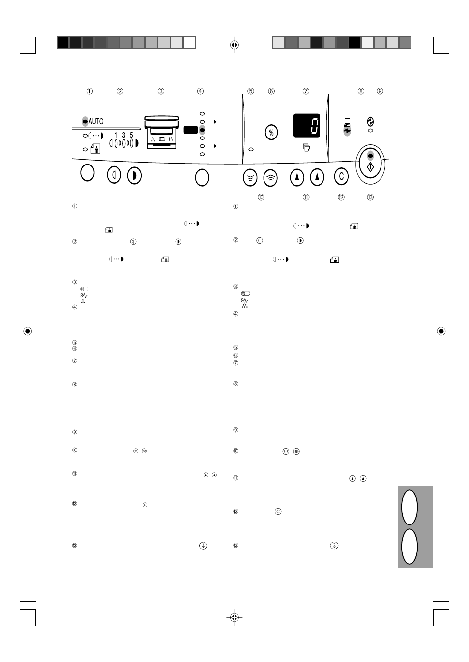 Dk f | Sharp AL-840-2 User Manual | Page 13 / 171