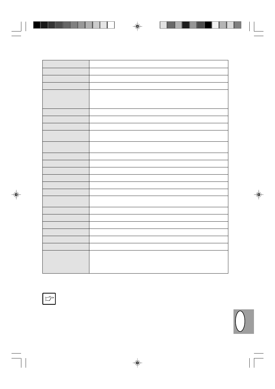 Dk f, Specifikationer | Sharp AL-840-2 User Manual | Page 167 / 171