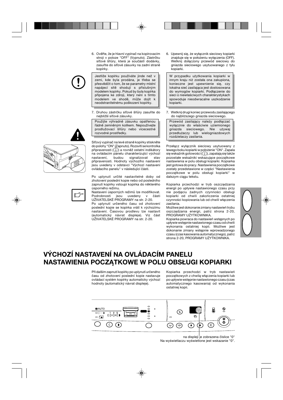 Pl cz | Sharp AL-840-2 User Manual | Page 55 / 171