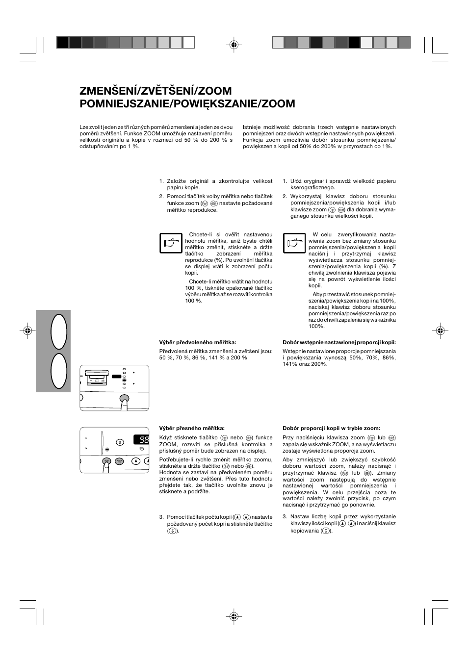 Pl cz | Sharp AL-840-2 User Manual | Page 68 / 171