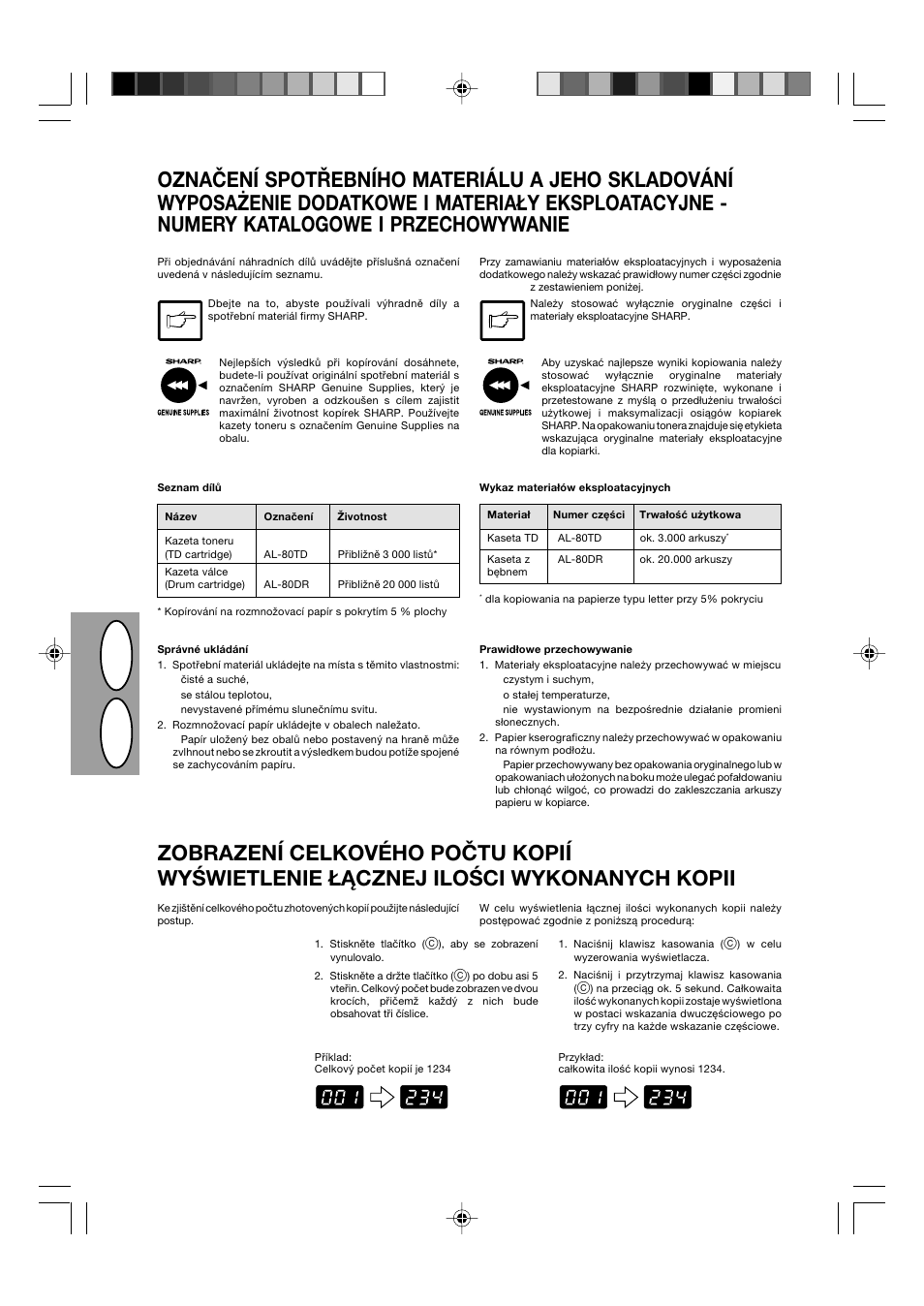 Pl cz | Sharp AL-840-2 User Manual | Page 90 / 171