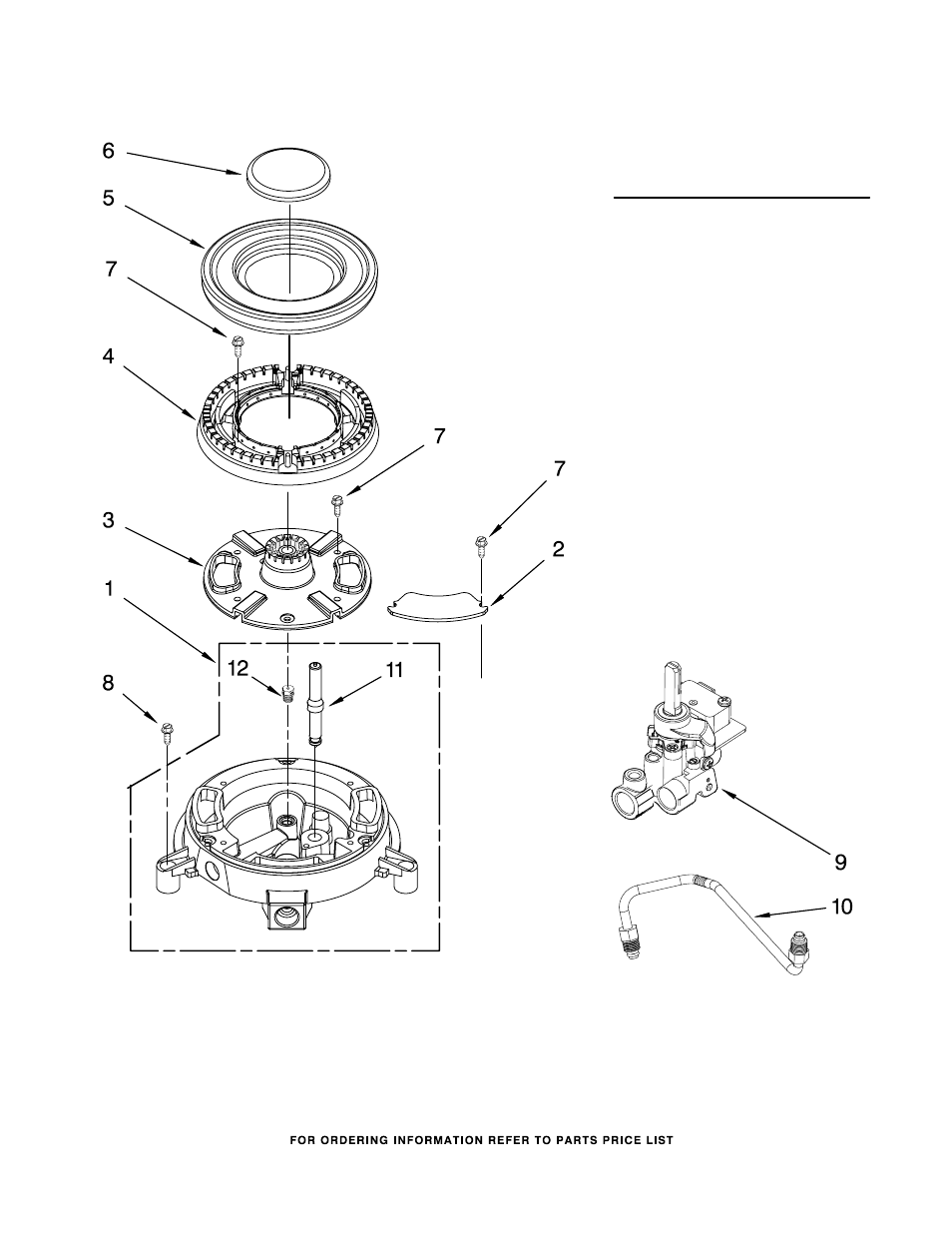 Triple crown burner | KITCHENAID KDRS807SSS01 User Manual | Page 11 / 13