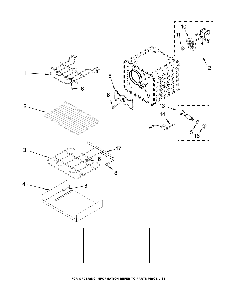 Internal oven, Internal oven parts | KITCHENAID KDRS807SSS01 User Manual | Page 9 / 13