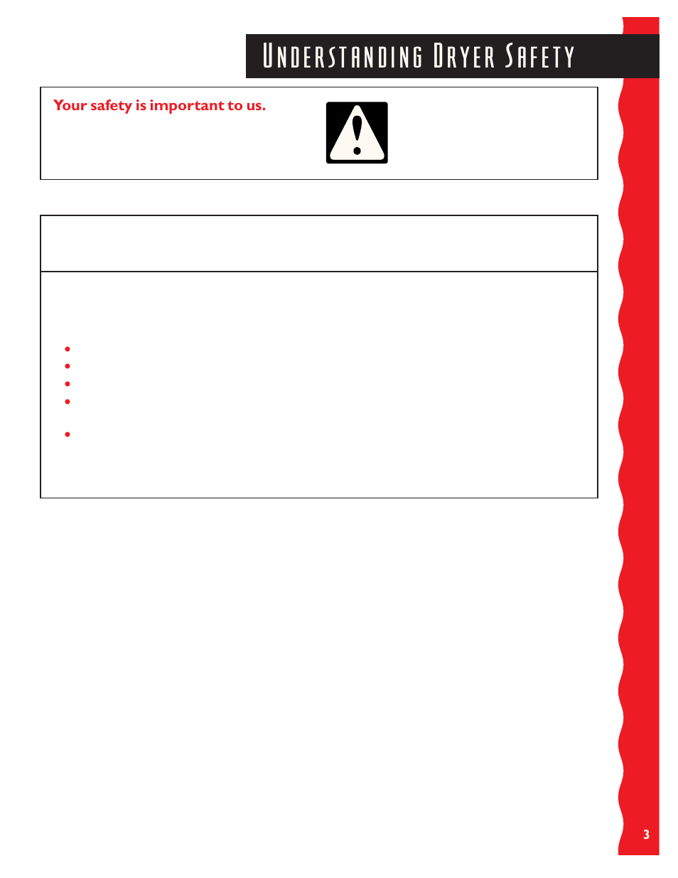 Understanding dryer safety | KITCHENAID KEYS777E User Manual | Page 3 / 24