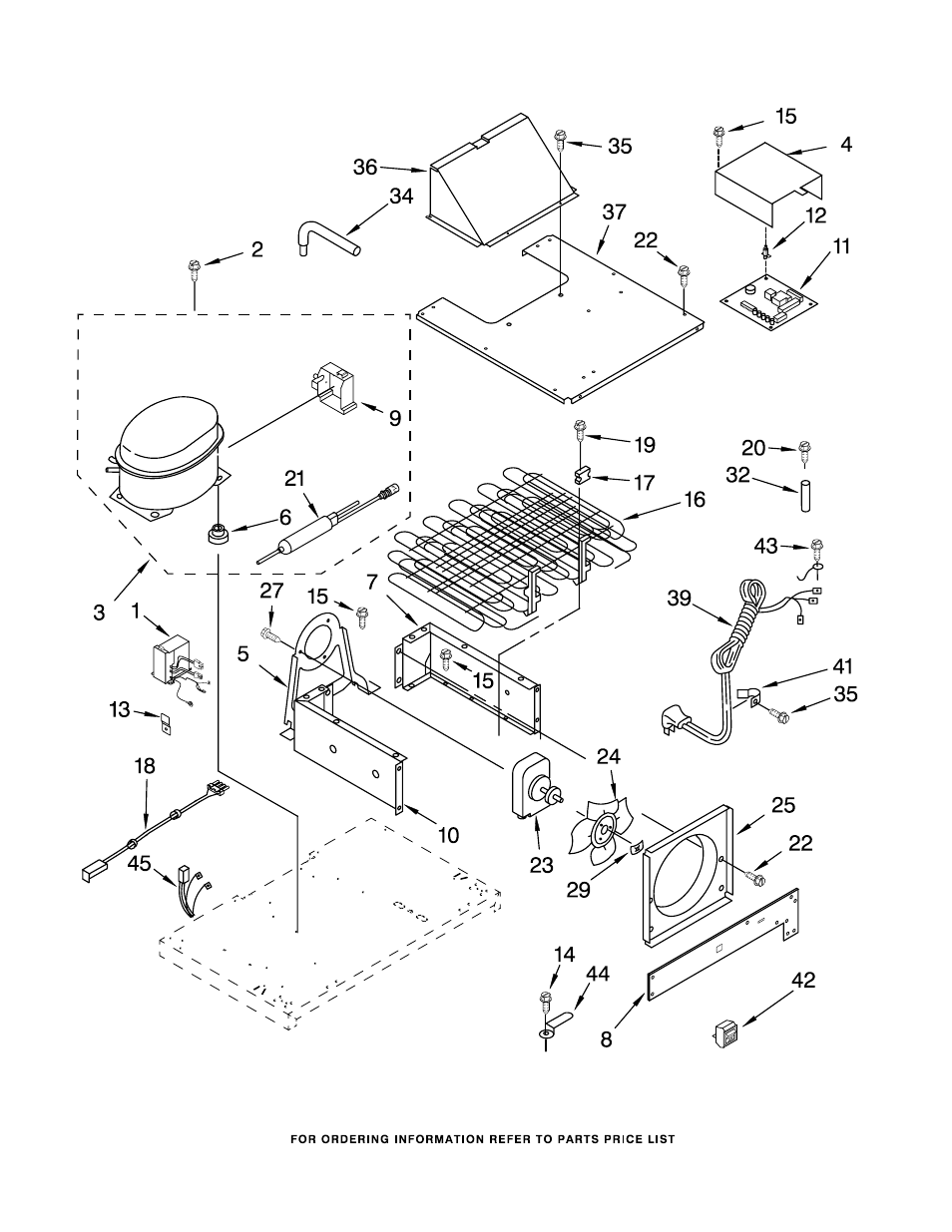 Upper unit, Upper unit parts | KITCHENAID KBLS36FKT01 User Manual | Page 13 / 18
