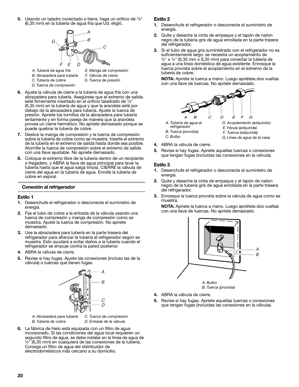 KITCHENAID 2315184A User Manual | Page 20 / 48