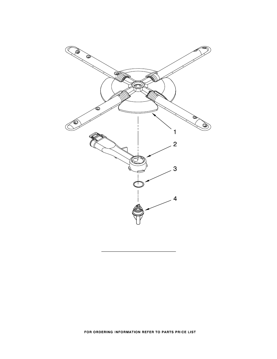 Lower washarm and strainer, Lower washarm and strainer parts | KITCHENAID KUDC03ITBS3 User Manual | Page 13 / 14
