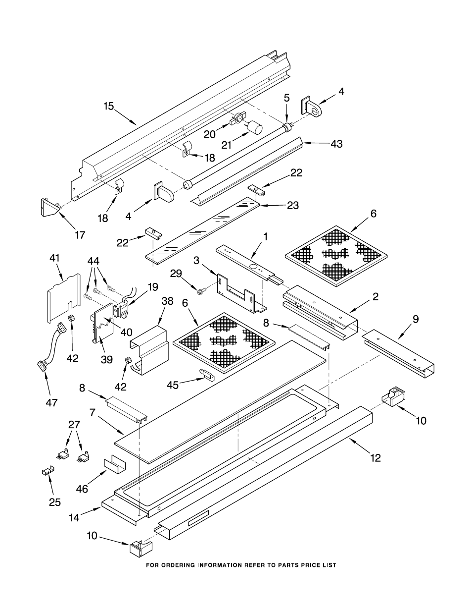 Door and control, Door and control parts | KITCHENAID KWVU265YBA0 User Manual | Page 3 / 5