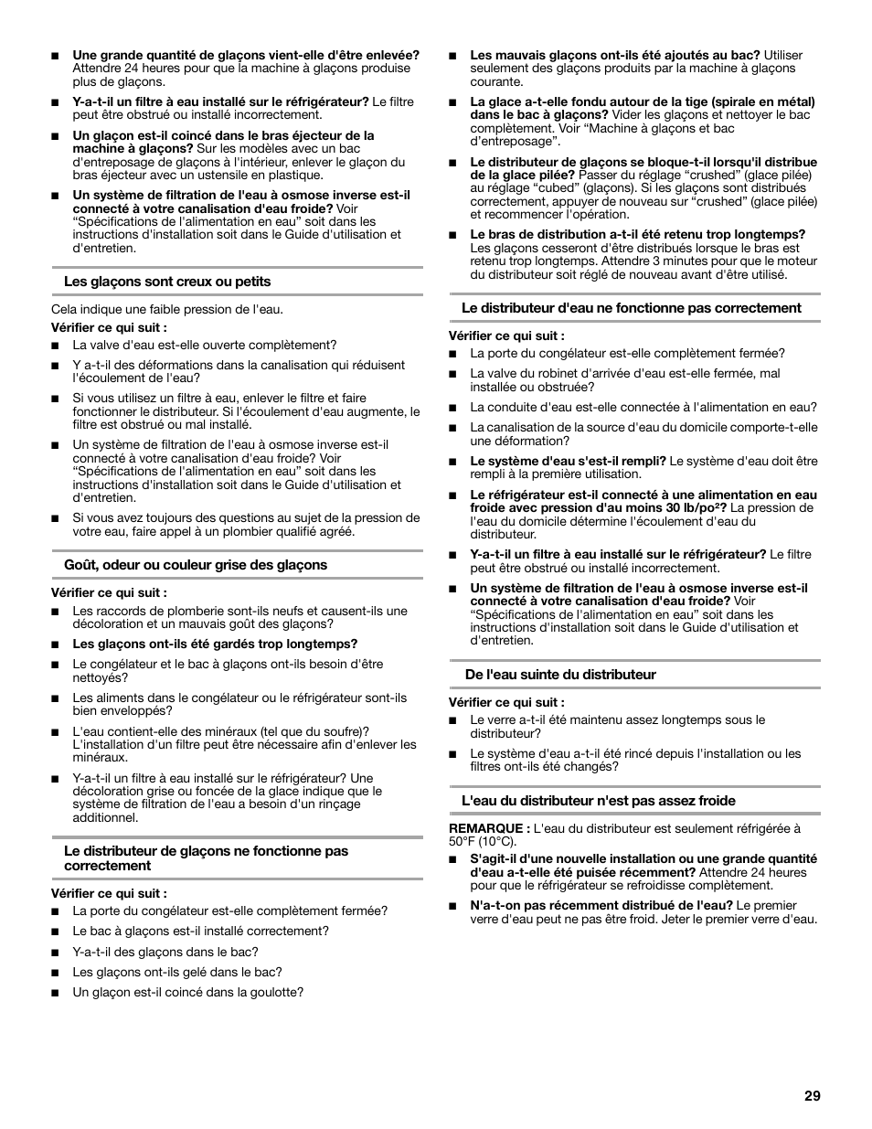 KITCHENAID COUNTER DEPTH SIDE BY SIDE REFRIGERATOR User Manual | Page 29 / 32