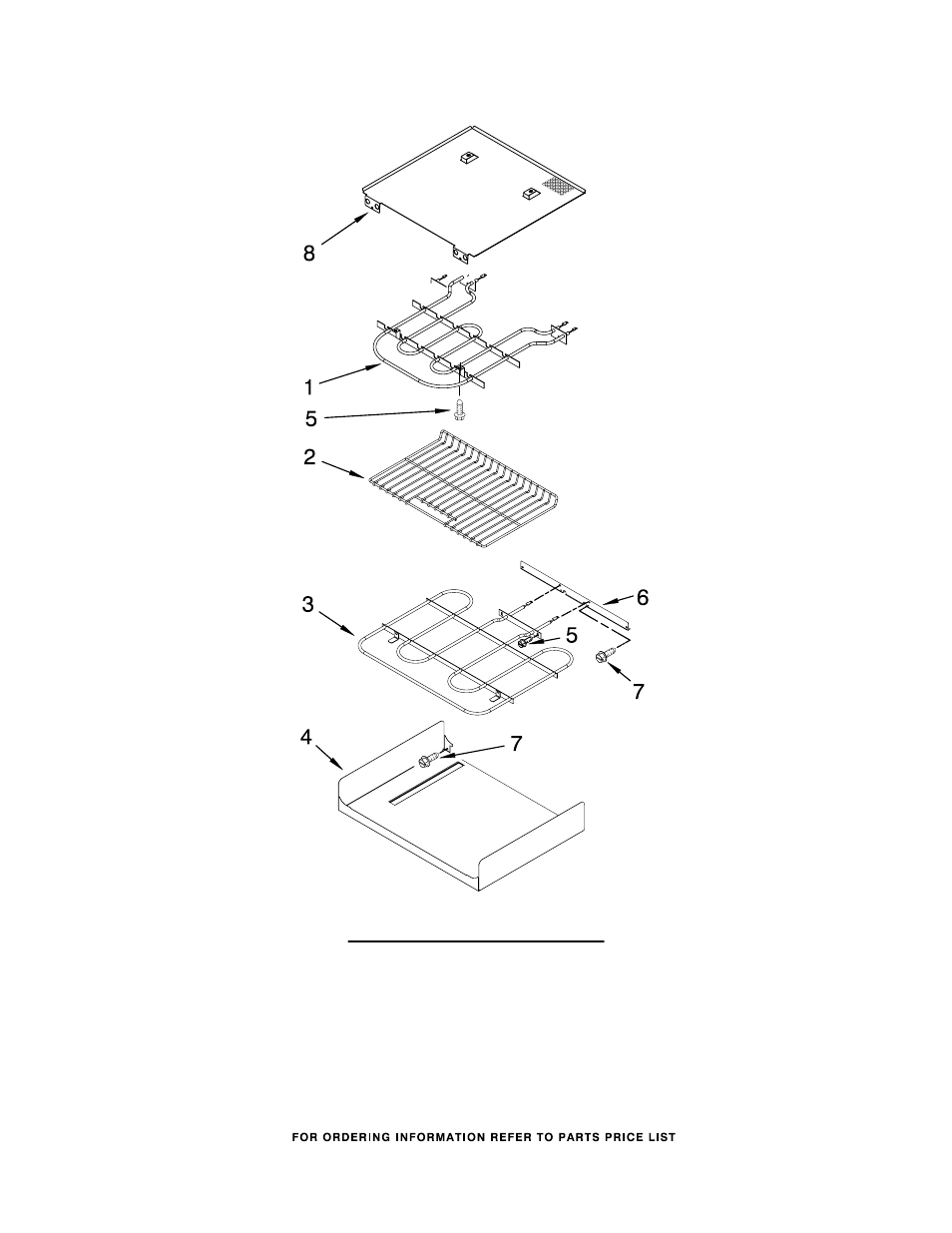 Internal oven, Internal oven parts | KITCHENAID KEBK101SSS03 User Manual | Page 5 / 7