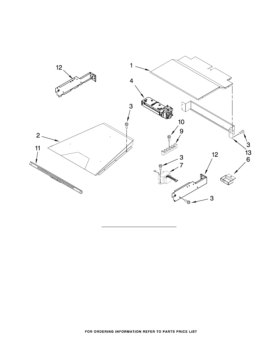 Top venting, Top venting parts | KITCHENAID KEBK101SSS03 User Manual | Page 6 / 7