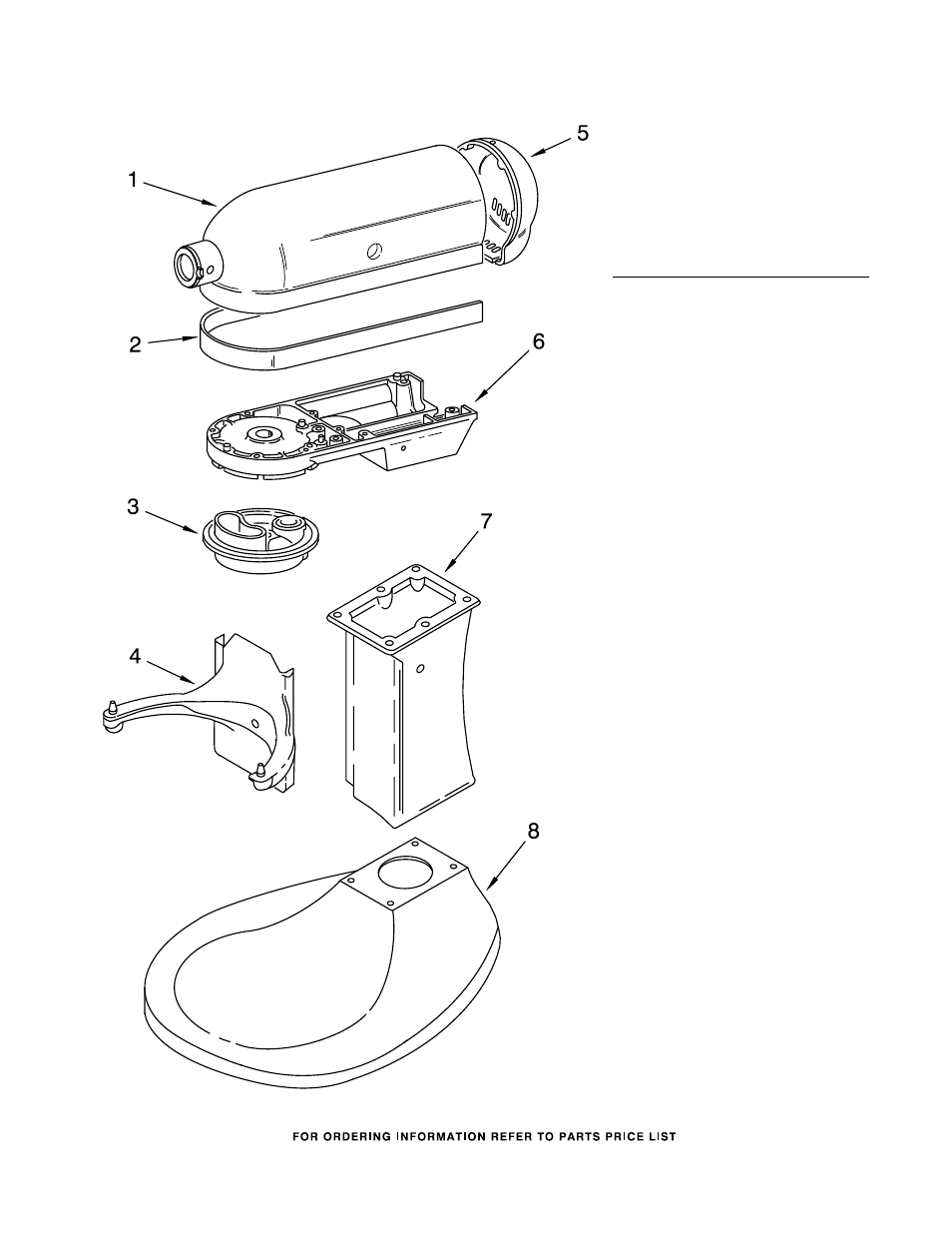 Color variation, Color variation parts, For model: 5kpm50b | KITCHENAID 5KPM50BWH4 User Manual | Page 2 / 8