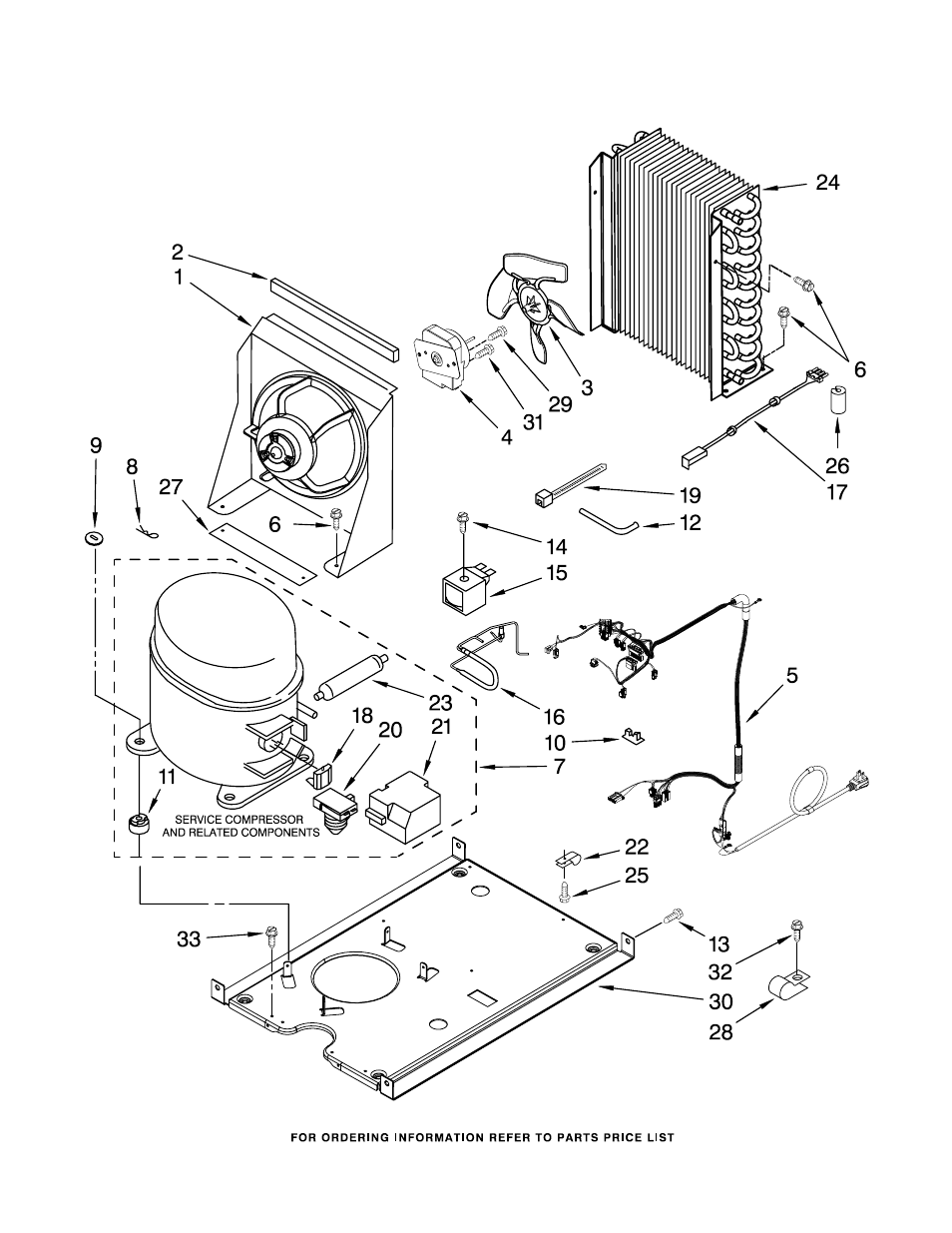 Unit, Unit parts | KITCHENAID KUIS15NRTS0 User Manual | Page 7 / 9