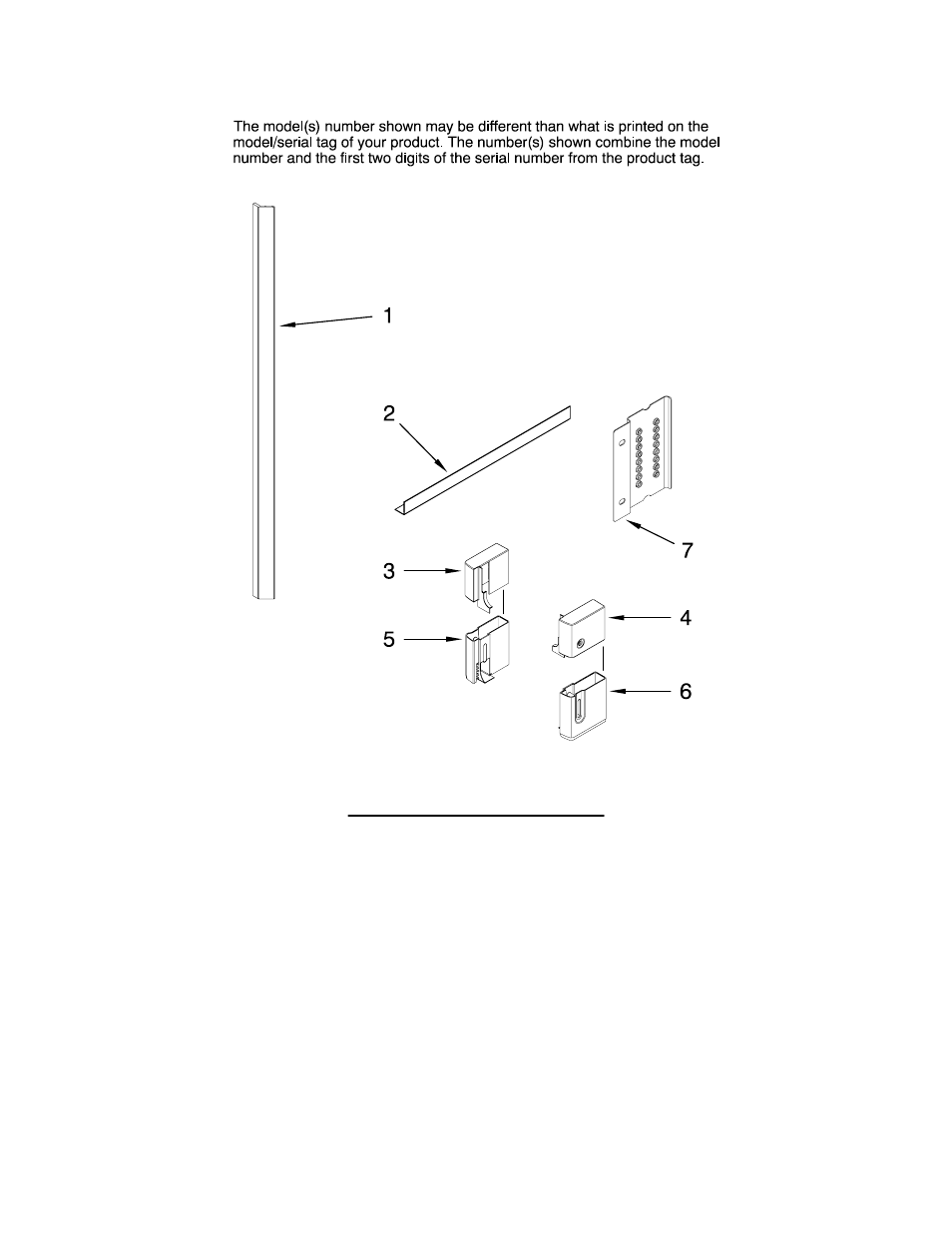 Accessory, Accessory parts | KITCHENAID KUDD03DTSS0 User Manual | Page 8 / 8