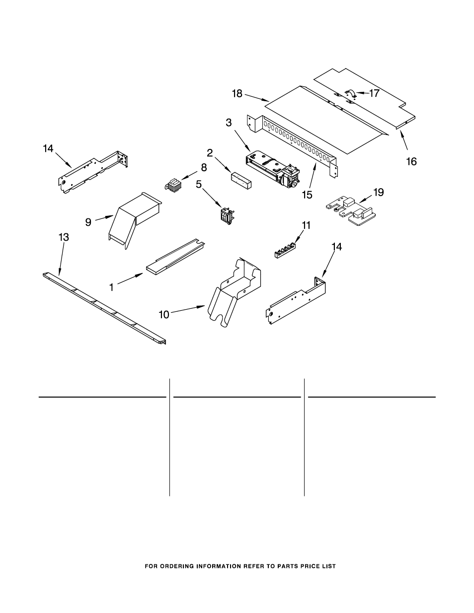 Top venting, Top venting parts | KITCHENAID KEBC247KBL04 User Manual | Page 6 / 7