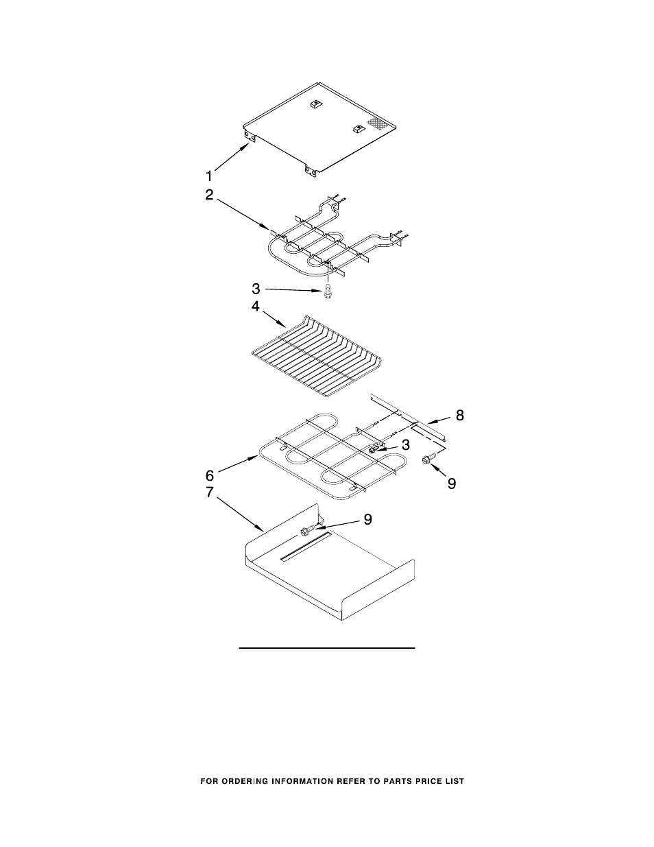 Internal oven, Internal oven parts | KITCHENAID KEBK171SBL02 User Manual | Page 5 / 7