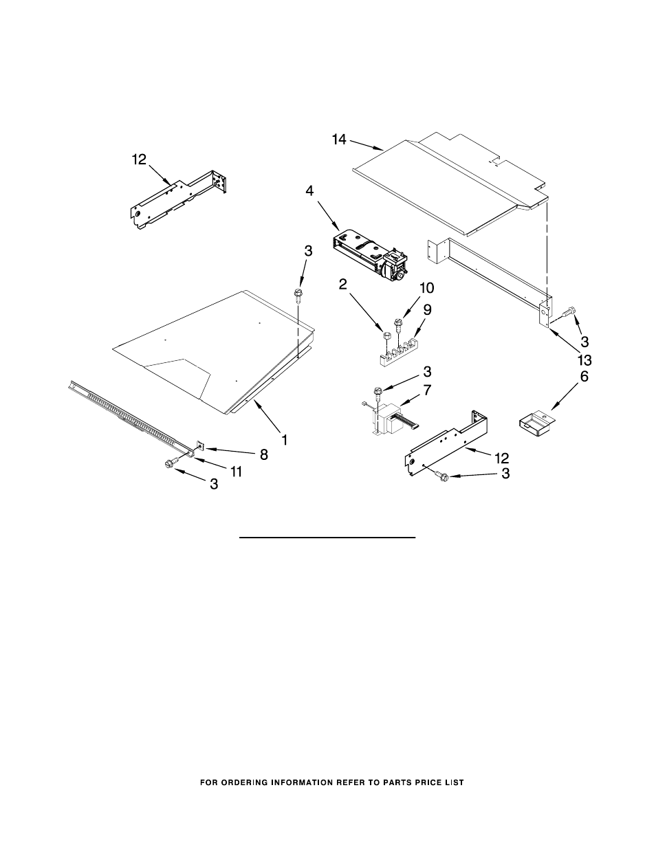 Top venting, Top venting parts | KITCHENAID KEBK171SBL02 User Manual | Page 6 / 7