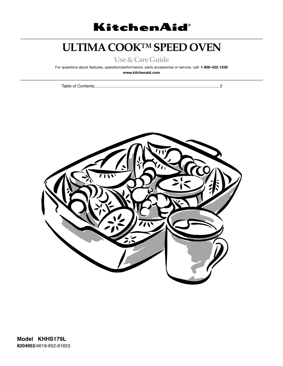 KITCHENAID KHHS179L User Manual | 24 pages