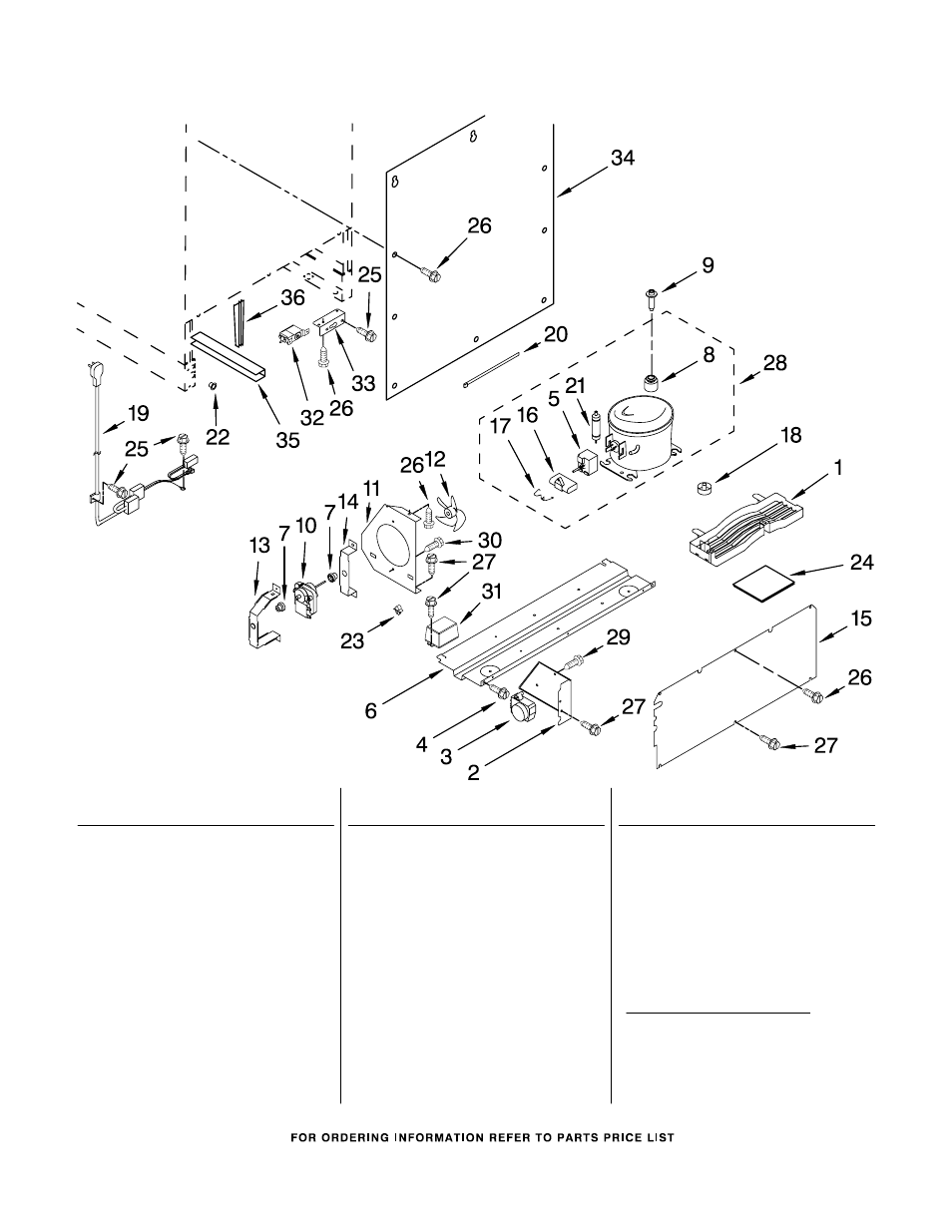 Unit, Unit parts, For models: kuwo24rsbx01 (black) | KITCHENAID KUWO24RSBX01 User Manual | Page 5 / 5