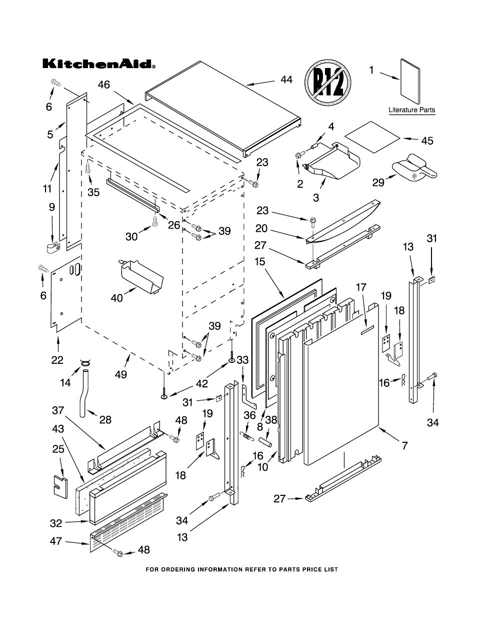 KITCHENAID KUIS18NNJT4 User Manual | 8 pages