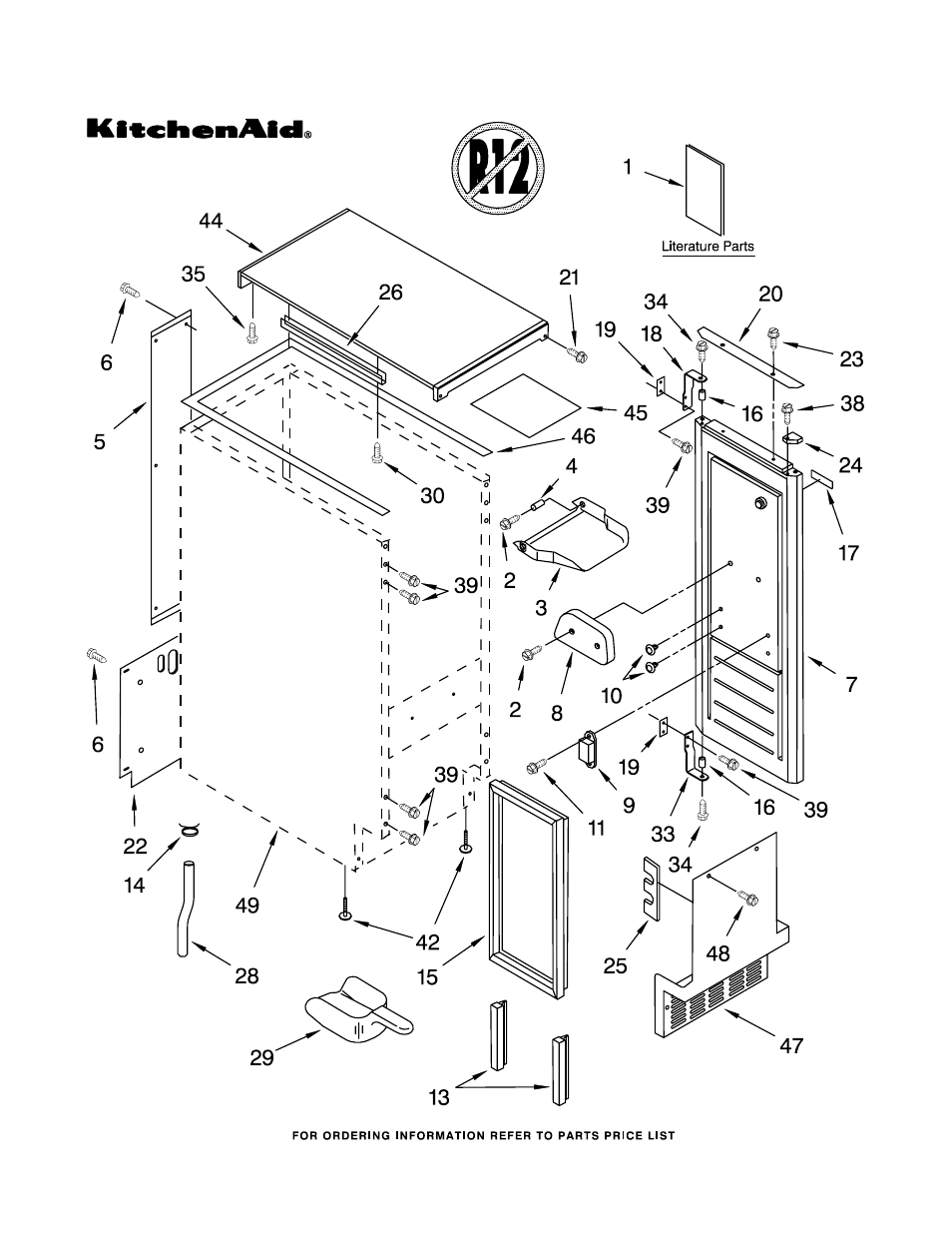 KITCHENAID KUIS155HBS0 User Manual | 8 pages