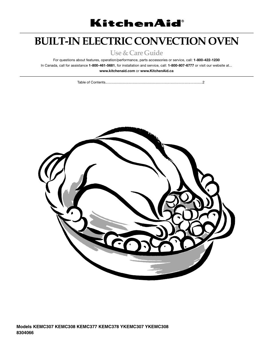 KITCHENAID KEMC307 User Manual | 24 pages