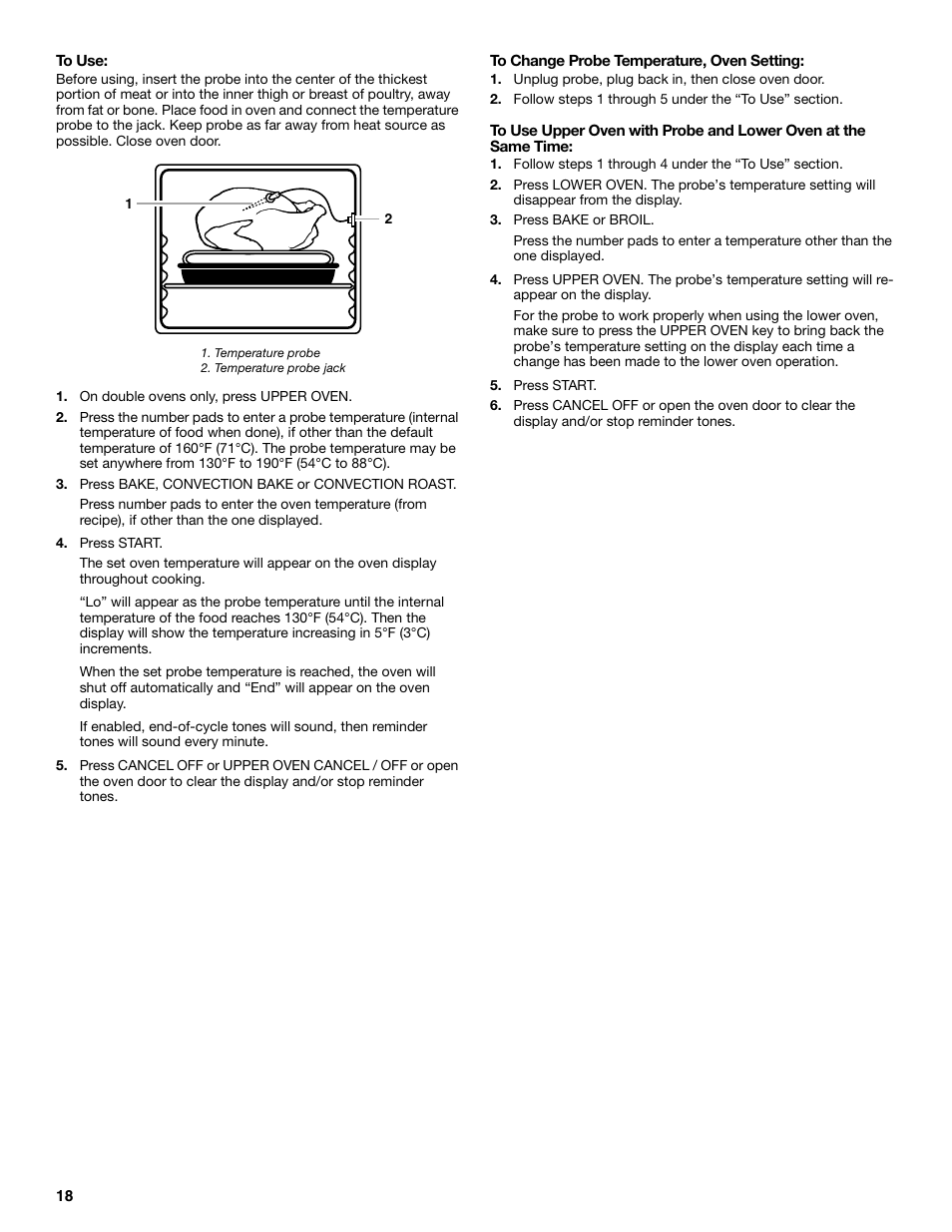 KITCHENAID YKEBC208 User Manual | Page 18 / 24