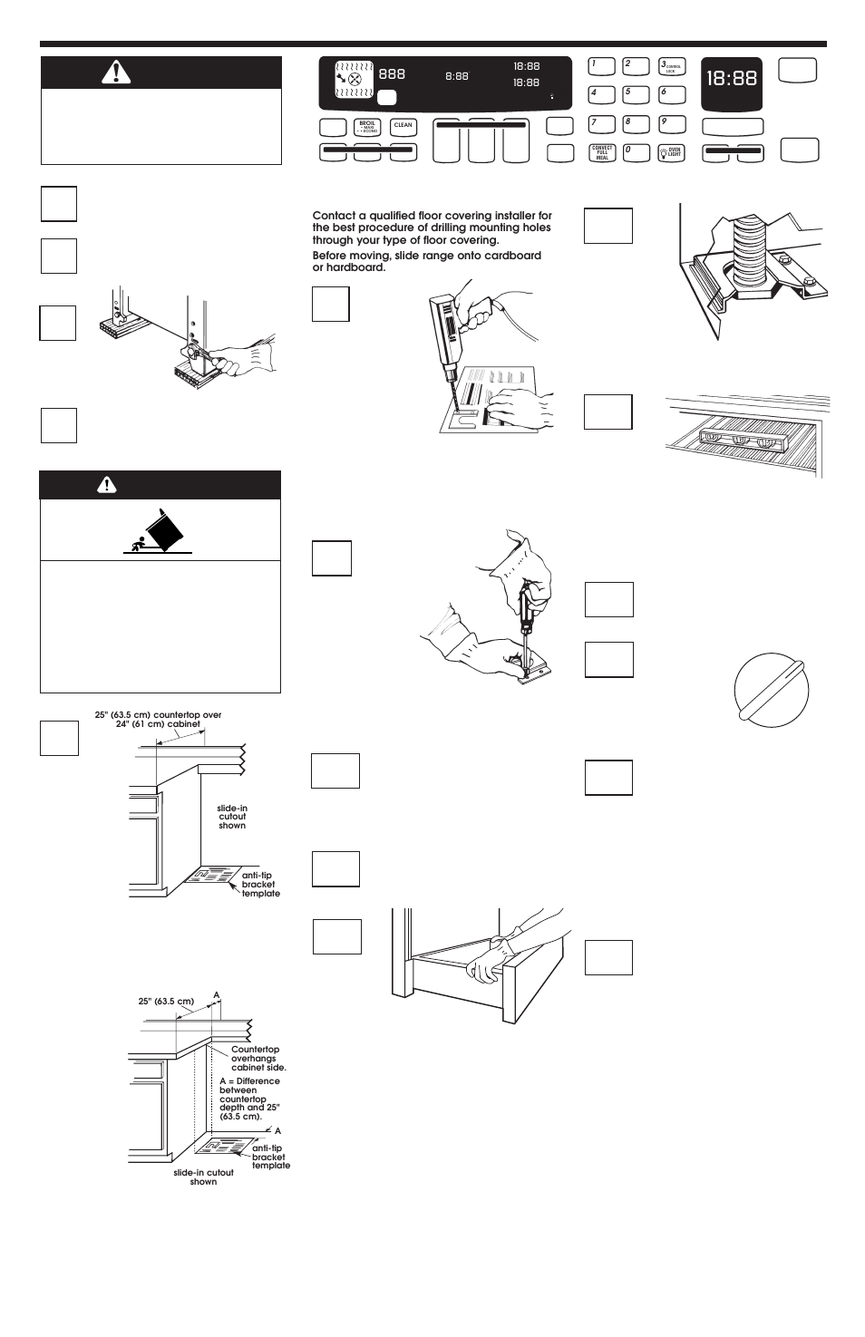 Warning | KITCHENAID 9752043 User Manual | Page 4 / 5
