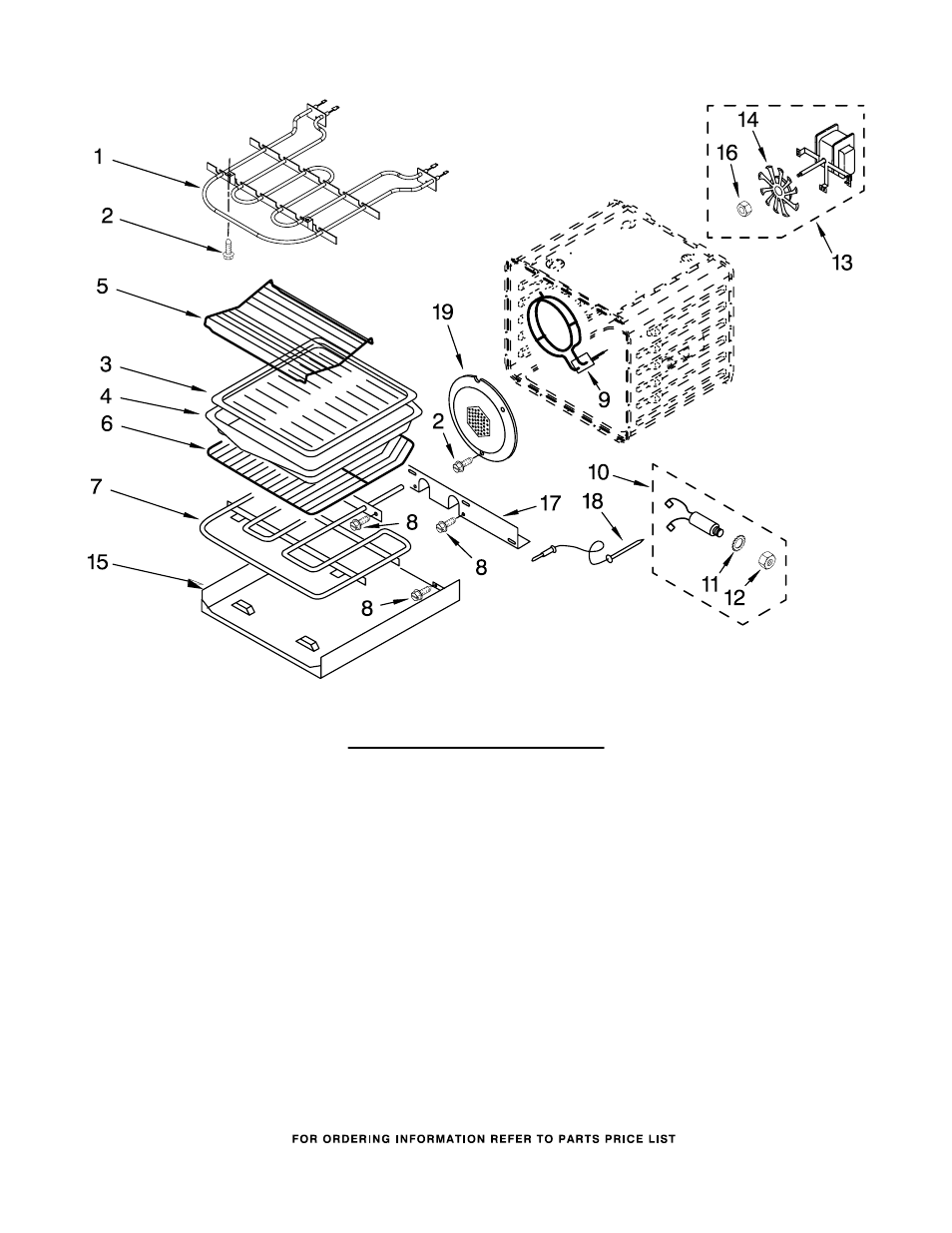 Internal oven, Internal oven parts | KITCHENAID KEBC167MSS02 User Manual | Page 4 / 7