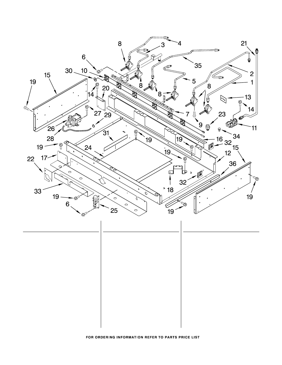 Burner box and manifold, Burner box and manifold parts | KITCHENAID KDRP767RSS00 User Manual | Page 8 / 10