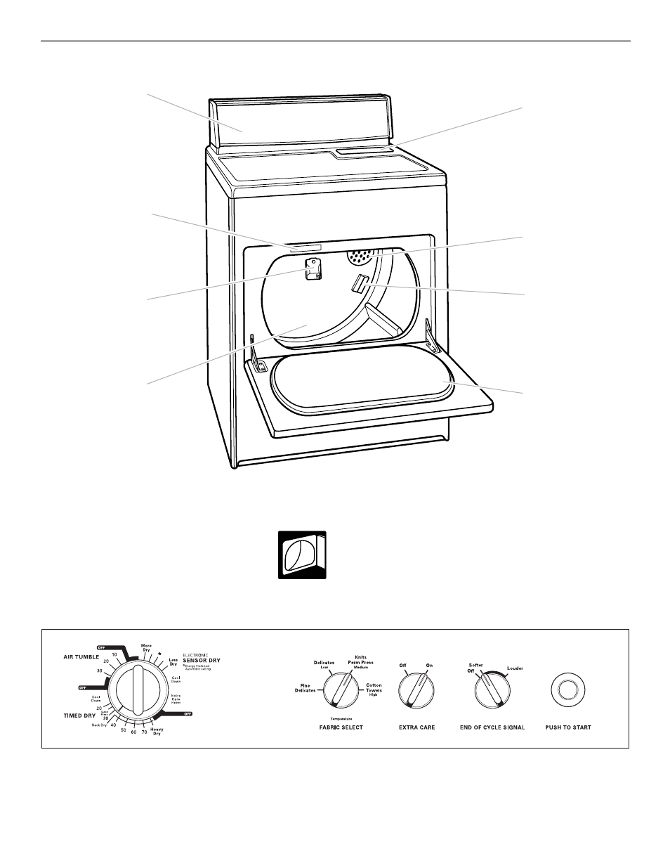 Parts and features | KITCHENAID KGYS850J User Manual | Page 5 / 13